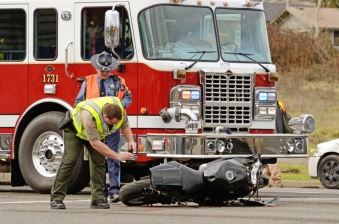 Motorcycle accident